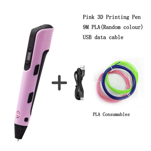 Pink print pen - pen, with