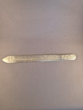 Antique David Andersen Sommer/Vinter Calendar Ruler Christiania Desk Accessory