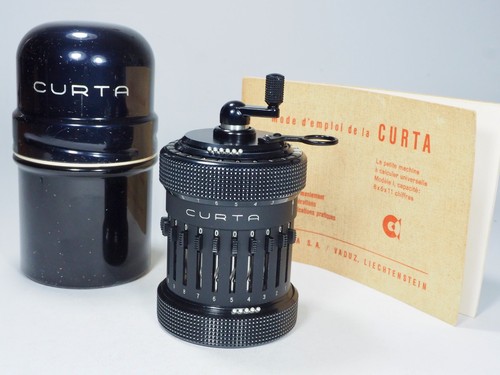 Curta calculator 1953 - type, 2
