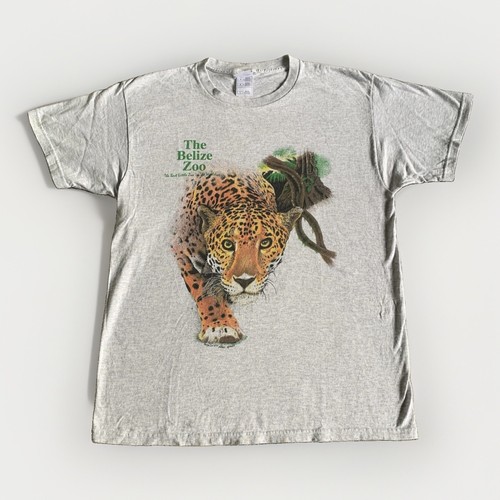 Vintage 90s belize zoo graphic - belize,