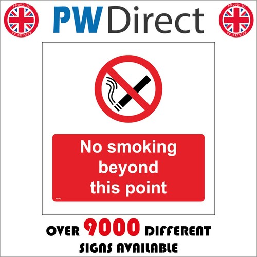 Sign smoking beyond - sign,