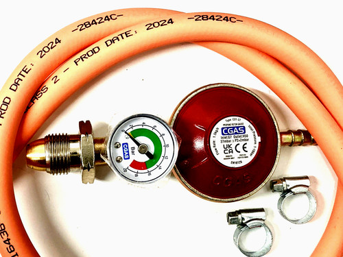 Propane gas 37mbar regulator - propane,