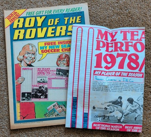 Roy the rovers comic 1978 - roy,