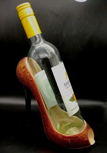 Halloween shoe wine bottle - wine,