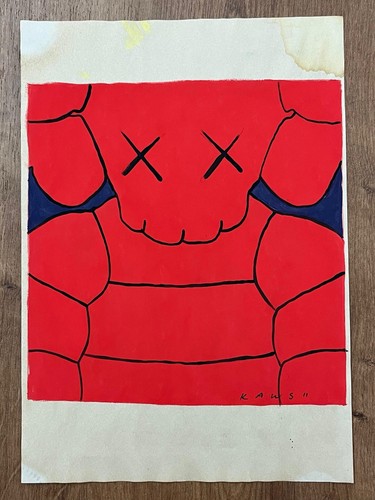 Kaws drawing and - drawing, painting