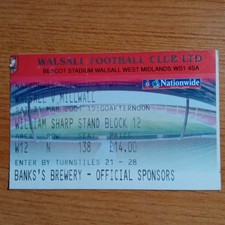 Ticket : 2000/2001 31/3/2001