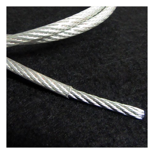 Clear pvc coated galvanised - pvc,