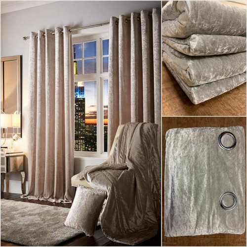 Luxury thick crushed velvet - crushed,