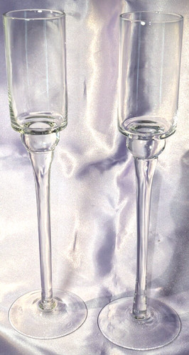 Tall slender clear glass - slender,