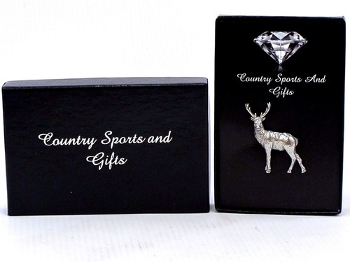 Stag deer pewter - deer,