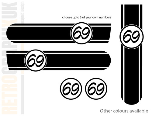Fits vespa race numbers - race,