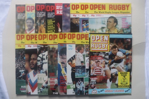 Open rugby magazine 1982 1983 - open, 1982-1983