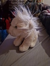 Ravensden Suma Collection White Lion Stuffed Plush Soft Toy 12"