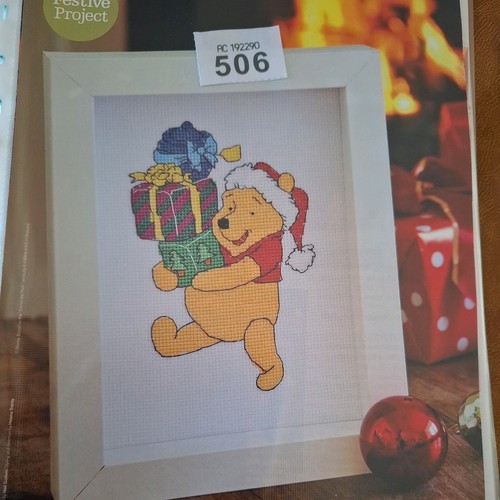 Winnie the pooh cross - winnie, stitch