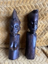 Vintage wood sculptures - vintage, west