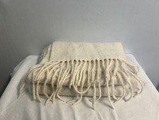 LADIES HOUSE OF JUNIPER WHITE SCARF ONE SIZE - CG B93