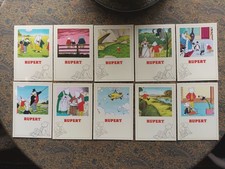 Rupert The Bear Postcards 1992