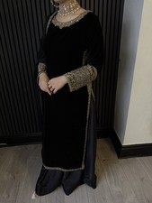 Sharara Velvet 3piece Suit