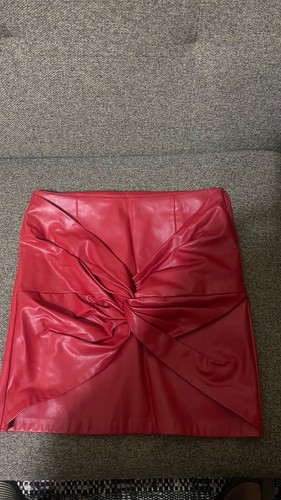 Zara red skirt mini - zara,