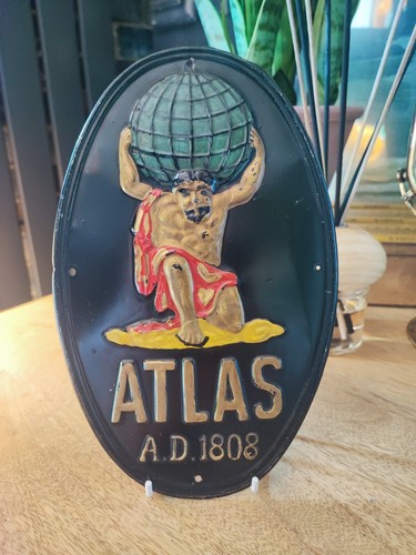 Antique 19th century atlas - antique,