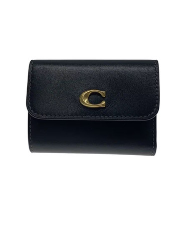Coach tri fold wallet - tri, leather
