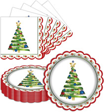 Christmas Plates and Napkins