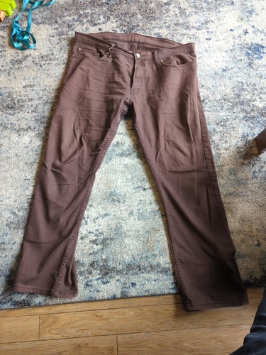 Mens brown levis - 514, straight