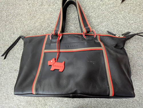 Radley black leather - leather, large