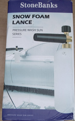 Snow foam lance - snow, bottle