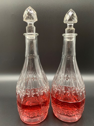Antique pair crystal - of,