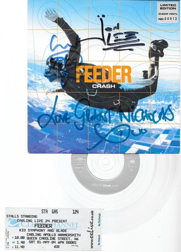 Feeder crash 7 vinyl - feeder,