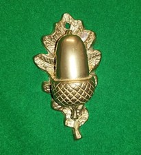 Small cast brass door knocker