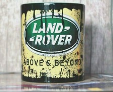 Retro Vintage Land Rover Oil