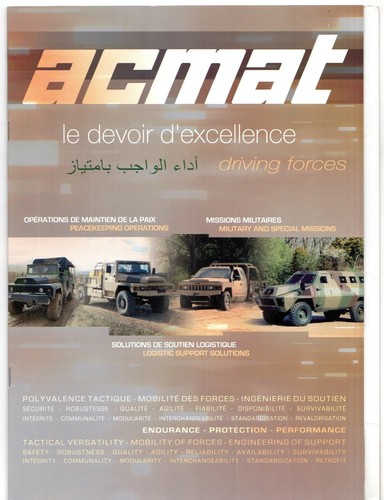 Acmat vlra military vehicles - vlra,
