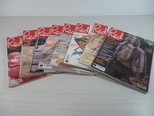 8 copies of RED magazine 2023 to 2024 job lot bundle Womens Style Home Fashion