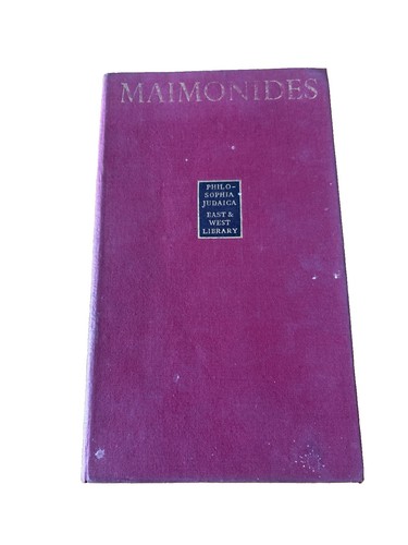 Maimonides philosophica - maimonides:,