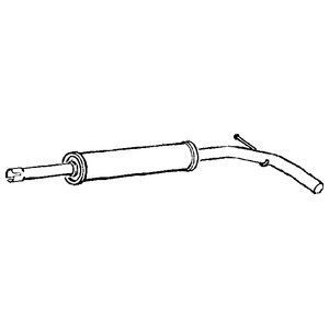 Klarius centre pipe silencer - klarius,