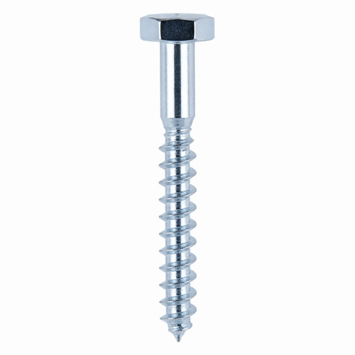 100 bzp coach screws - m6,