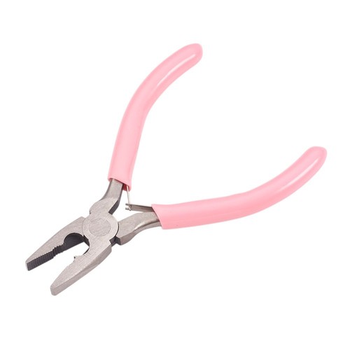 Pink flat nose pliers tools - pink,