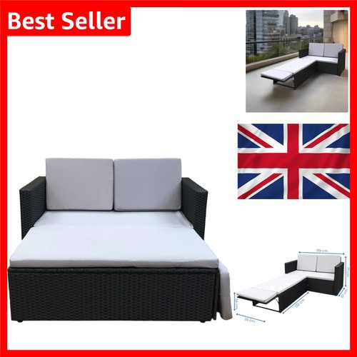 Love bed rattan garden - rattan,