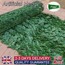 Artificial hedge fake ivy - 3m,