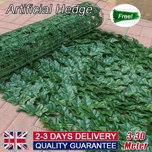 Artificial hedge fake ivy - hedge,