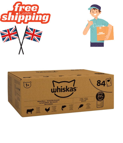 Whiskas adult wet cat - adult, food