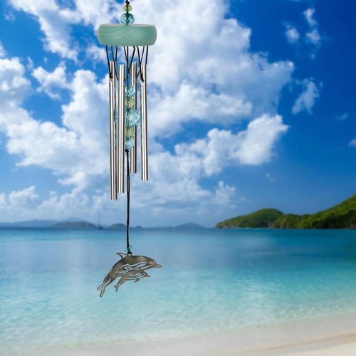 Dolphin wind chimes - chimes, nautical