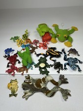 Sand Frog Discontinued Camo Lot Of VTG Toy Frog Figures