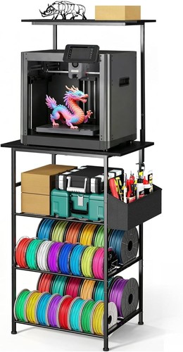 Printer stand with filament - stand,