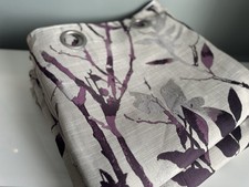 Dunelm Plum Zen Jacquard