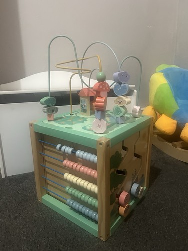 Squirrel play wooden activity - wooden,