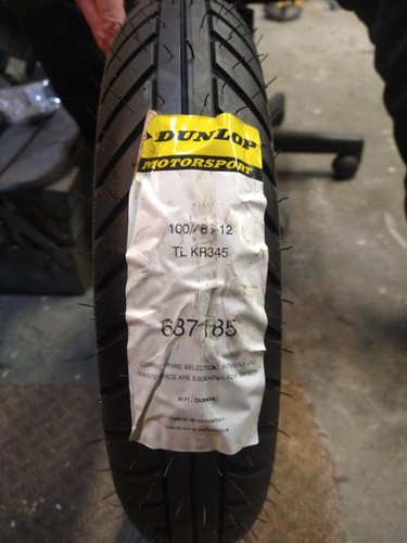 Dunlop kr345 racing - 12", tyre