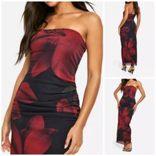 WOMANS LADIES MESH FLORAL